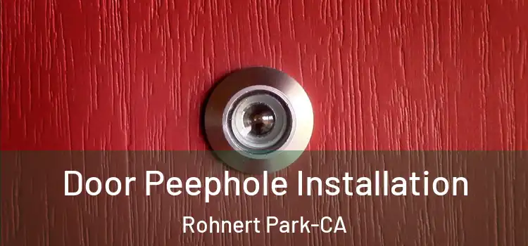  Door Peephole Installation Rohnert Park-CA