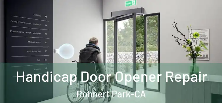  Handicap Door Opener Repair Rohnert Park-CA