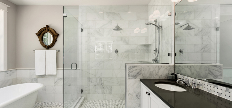 bathroom shower door installation in Rohnert Park
