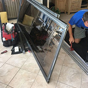 sliding glass door frame repair Rohnert Park
