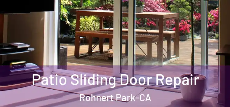 Patio Sliding Door Repair Rohnert Park-CA